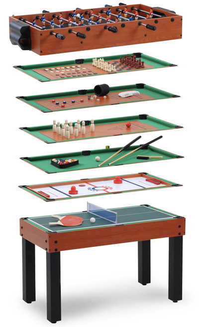 Table multi jeux 12 en 1 Garlando - Garlando France